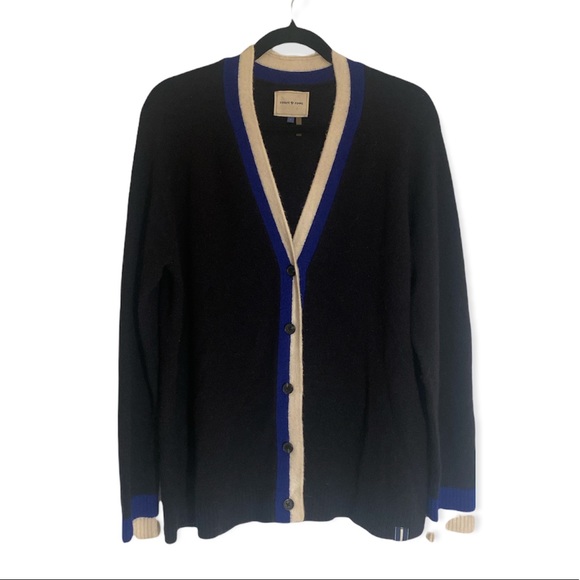 Court & Rowe stripe trim cardigan - Picture 3 of 5